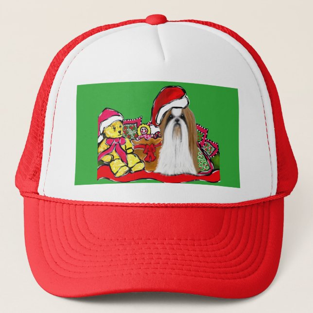 SHIH TZU TRUCKER HAT (Front)