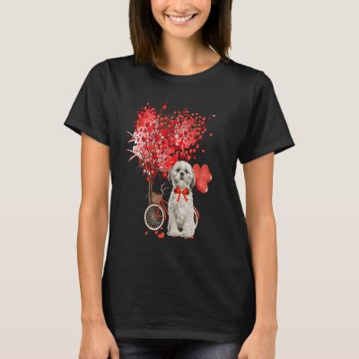 Shih Tzu Valentines Day  Dog  Happy Valentine T-Shirt