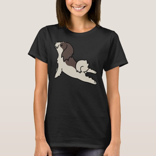 Shih Tzu Yoga     T-Shirt (Front)