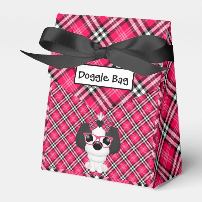 Shihtzu Dogs Personalized  Birthday Party Favors Favor Boxes (Front Side)