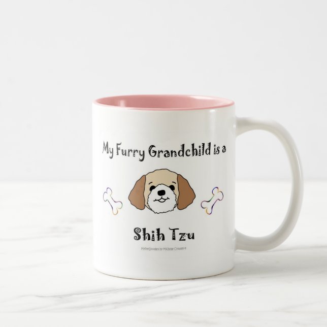 ShihTzu Two-Tone Coffee Mug (Right)