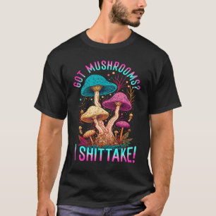 Shiitake Mushroom Forest Fungi Shiitake Moral Vega T-Shirt