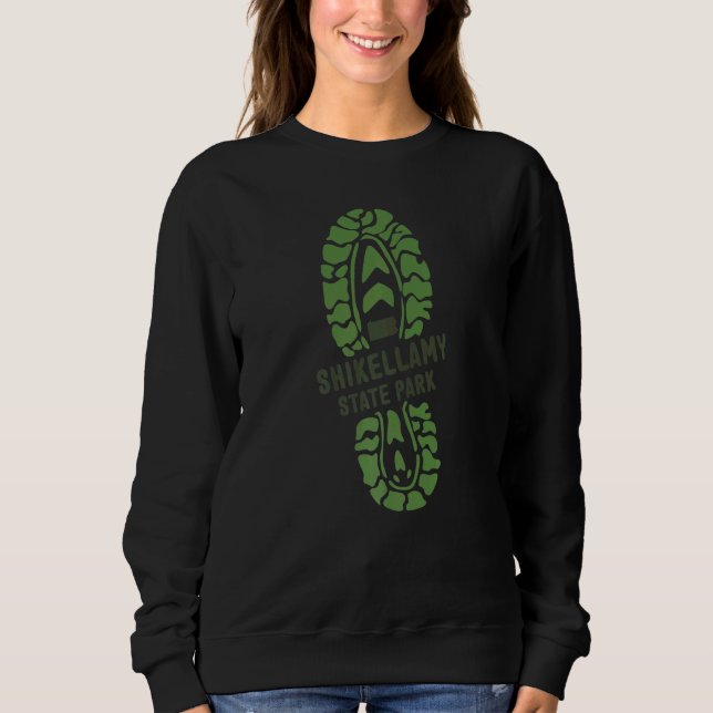 Shikellamy State Park Pennsylvania Pa Hiking Boot Sweatshirt (Front)
