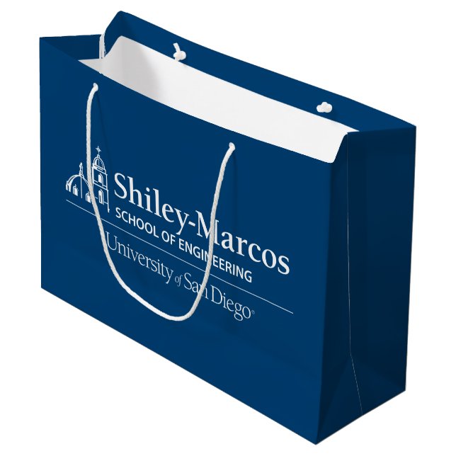Shiley-Macros School of Engineering Large Gift Bag (Front Angled)