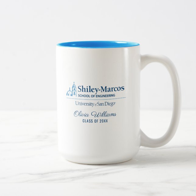 Shiley-Macros School of Engineering Two-Tone Coffee Mug (Right)