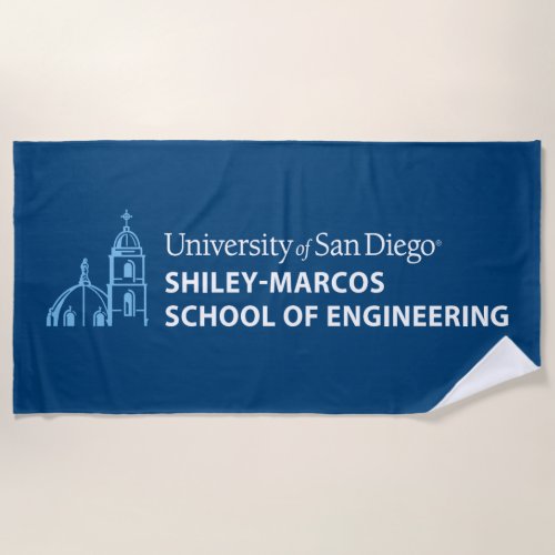 Shiley_Marcos School of Engineering Beach Towel