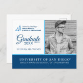 Shiley-Marcos School of Engineering | Graduation Announcement Postcard (Front/Back)