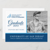Shiley-Marcos School of Engineering | Graduation Invitation (Front/Back)