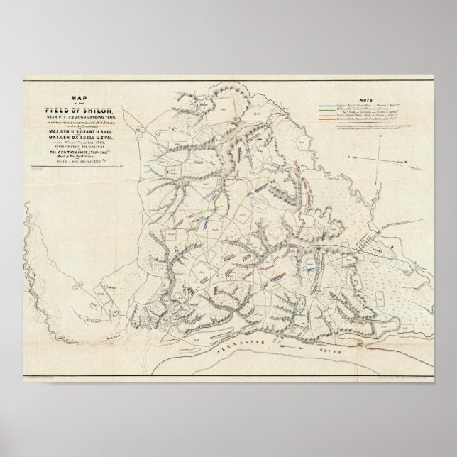 Shiloh, Tennesse Poster (Front)