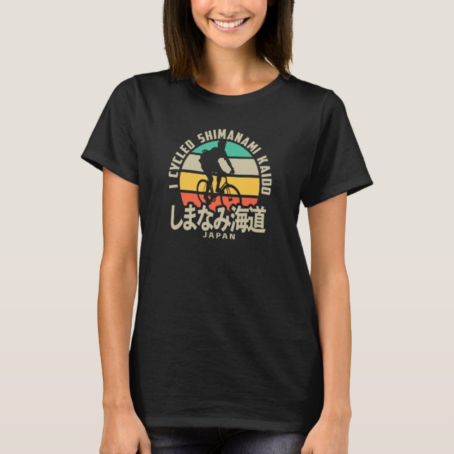 Shimanami Kaido Japan Onomichi Imabari Cycling Roa T-Shirt (Front)