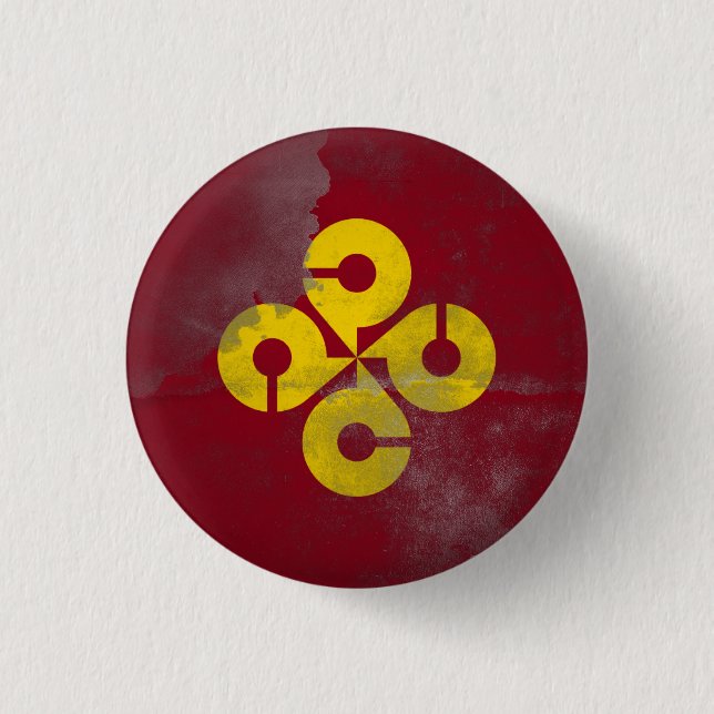 Shimane prefecture button (Front)