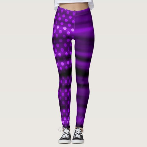 shimering dots leggings