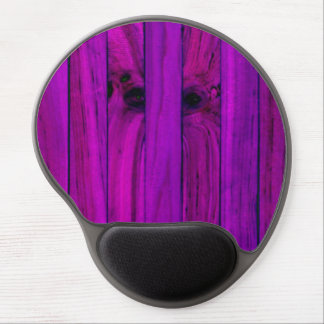 Shimi purple 2a woodgrain gel mouse pad