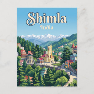 Shimla India Postcard