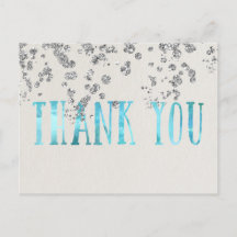 Shimmer Sea Blue and Faux Silver Sequins