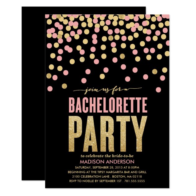 SHIMMER & SHINE | BACHELORETTE PARTY INVITATION