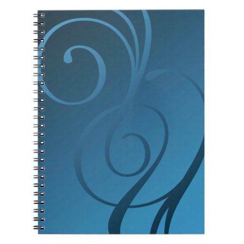 Shimmer Swirls _ 28 Color Choices Notebook