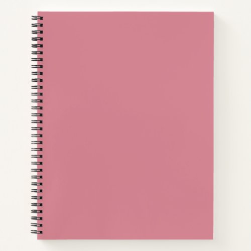 Shimmering Blush Solid Color Notebook