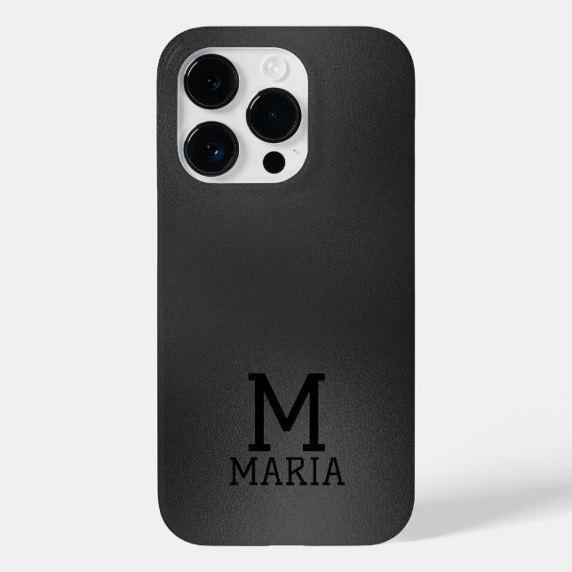 Shimmering dark-gray abstract background Case-Mate iPhone case (Back)