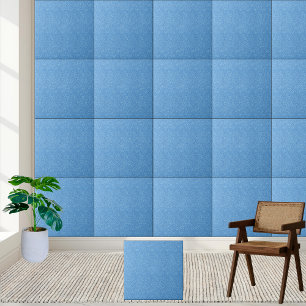 Shimmering Glossy Blue Glitter Sparkle  Ceramic Tile