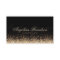 Shimmering Gold Cosmetologist Damask Black Card