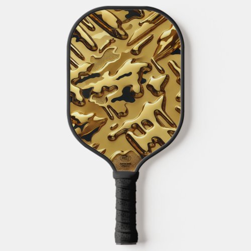 Shimmering Gold Pickleball Paddle