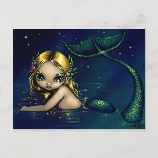 "Shimmering Mermaid" Postcard
