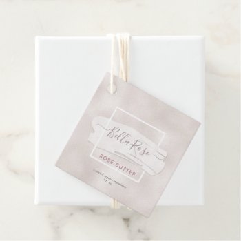 Shimmering Pearl Hang Tags by artNimages at Zazzle