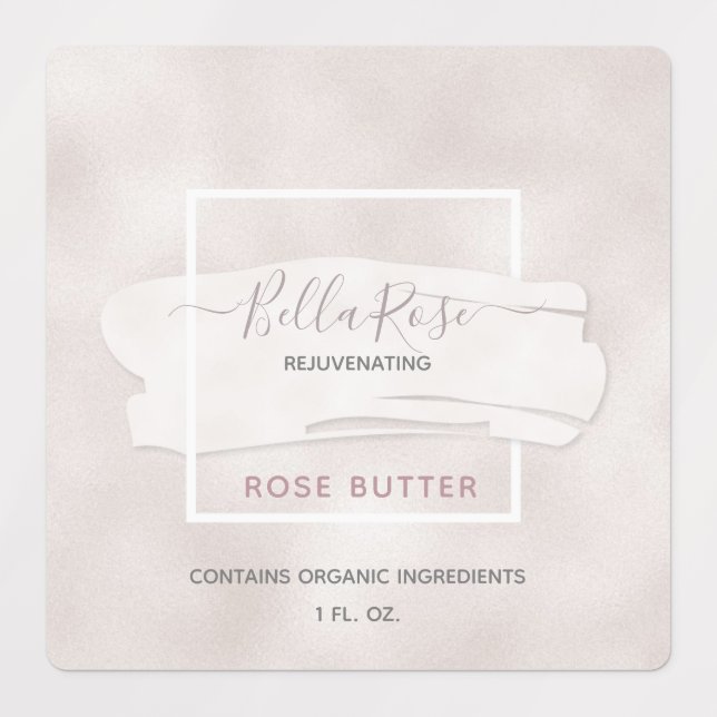 Shimmering Pearl Labels (Design 2)