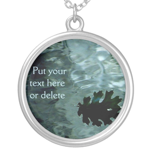 Shimmering Pond Necklace (Front)