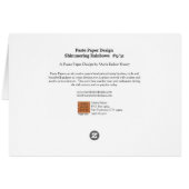 Shimmering Rainbows Cards (Back Horizontal)