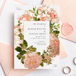 Shimmering Rose Gold Romance Watercolor Wedding Foil Invitation<br><div class="desc">A shimmering rose gold foil design with classic elegant design modernized with text and the placement of the watercolor roses & greenery under the foil to make up a frame the frame design. With this twist of modernism by Phrosne Ras Design - Shimmering Elegant Rose Gold Romance Watercolor Wedding Foil...</div>