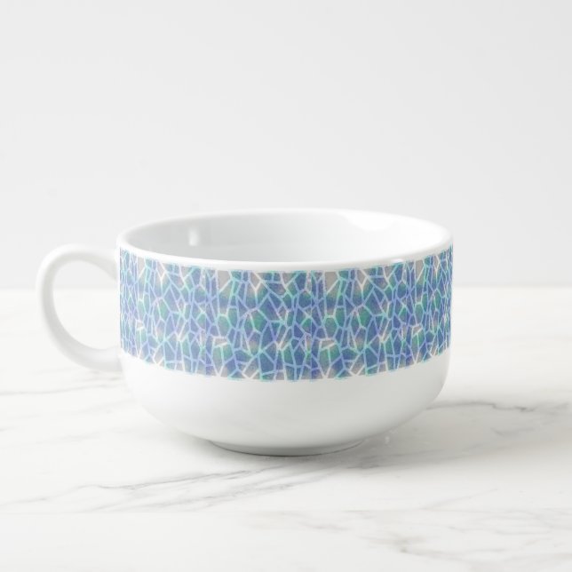 Shimmering Safari Soup Mug (Right)