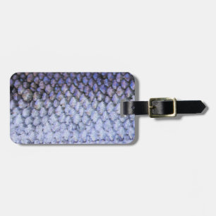 Shimmering Salmon Luggage Tag