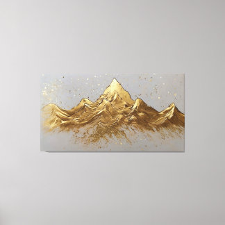 Shimmering Summits Canvas Print