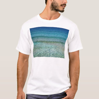 Shimmering Water Green and Blue T-Shirt