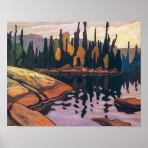 Shimmering Water   Lawren Harris   Poster