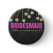 Shimmery Chic Bridesmaid Button Pin