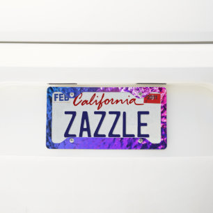 Shimmery License Plate Frame