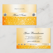 Shimmery Orange Sparkle Glitter Luxurious Diamonds