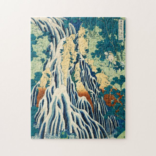 Shimotsuke Kurokami-Yama Kurifuri no Taki Japanese Jigsaw Puzzle (Vertical)