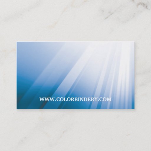 Customizable Shine A Light Business Card