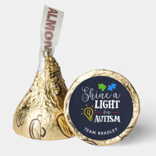 Shine A Light on Autism Awareness Team Hershey®'s Kisses®
