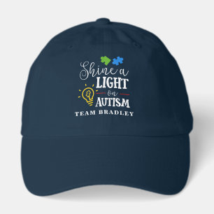 Shine A Light on Autism Matching Team Hat