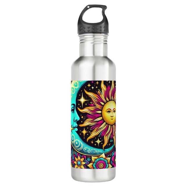 "SHINE ALEXANDRIA YOUR LIGHT'' STAINLESS STEEL WATER BOTTLE (Front)