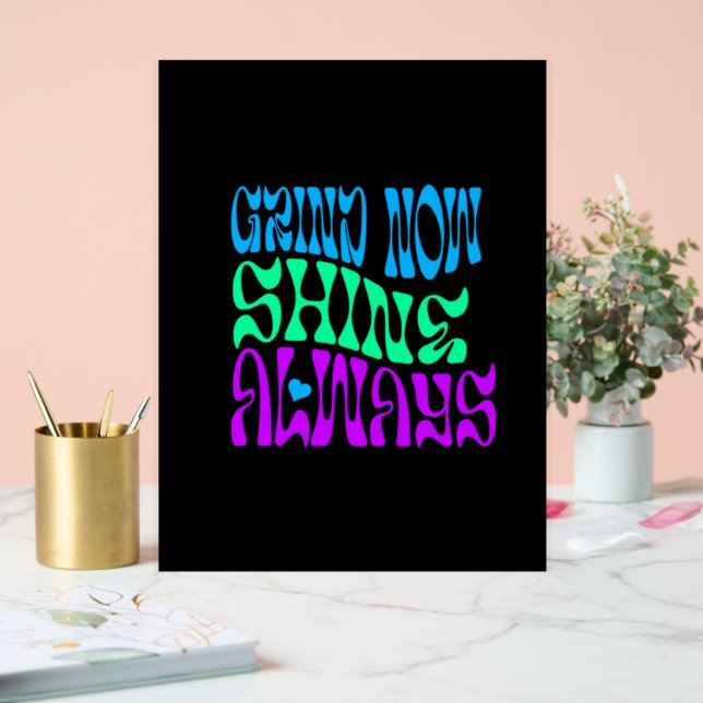 Shine Always Acrylic Sign (Wedding)