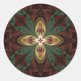 Shine and Rise Classic Round Sticker