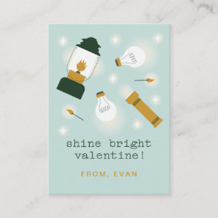 Shine Bright Class Valentine Card