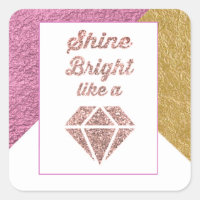 Shine Bright Like a Diamond Sticker