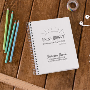 Shine Bright Reflections Journal
